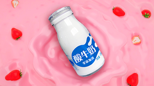 三剑客原味酸奶（瓶装）
